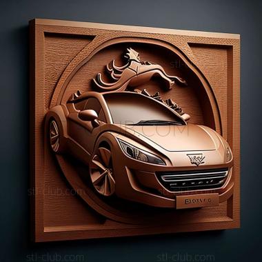 3D модель Peugeot RCZ (STL)